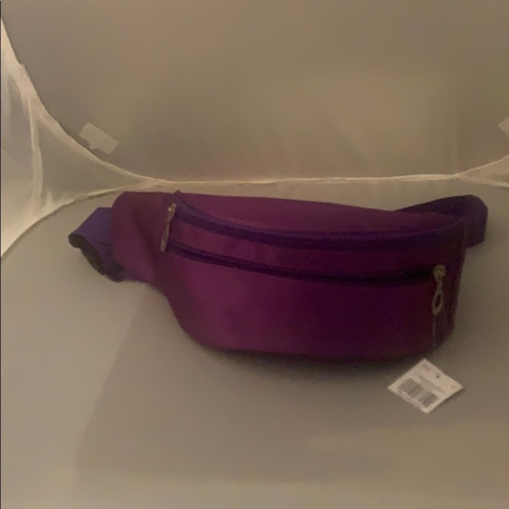 Purple fanny bag